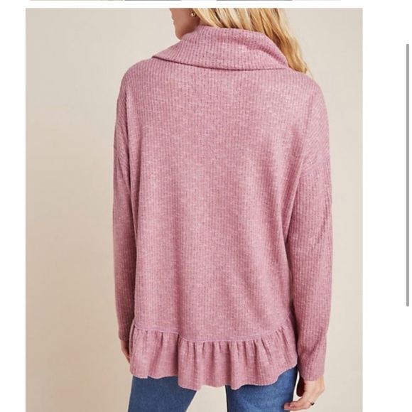 NWT Maeve thermal cowl neck pullover - Picture 4 of 5